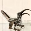 Metalen beeld 'hoornvogel' | handgemaakt uit Zimbabwe | birds of Zimbabwe collectie | 30 cm - Afbeelding 3