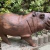 Staande Hippo - IJzerhout - Afbeelding 5